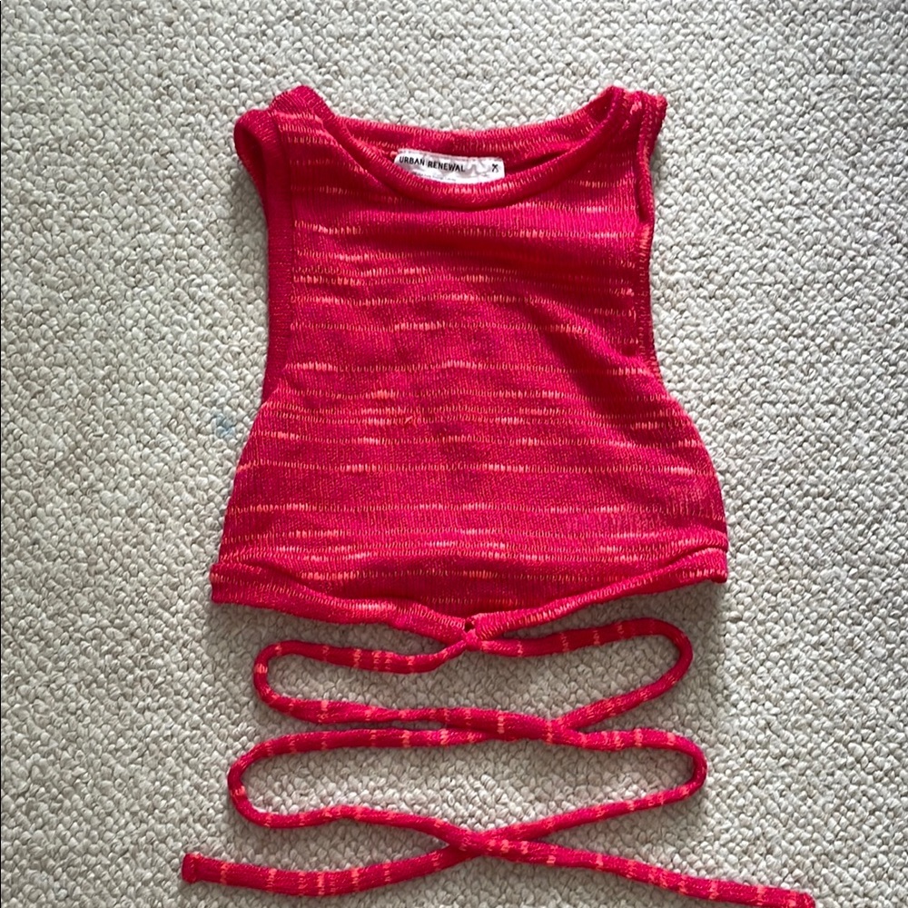 Urban Renewal Knit Cami with ties